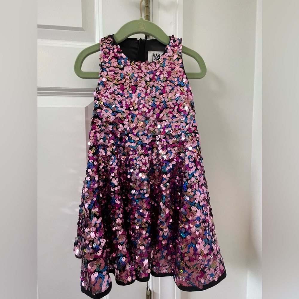 Children’s Pink Sequin Dress. Size 2 Milly.